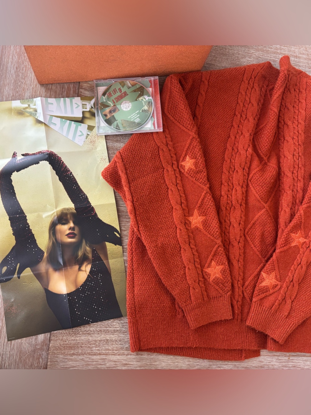 Taylor Swift “The Life of a Showgirl” Cardigan Box Set - Picture 7 of 8